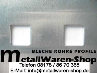 Lochblech Rg 4,5 15 Edelstahl 500 x 1000 x 1,5 mm /775