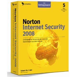 Norton Internet Security 2008 5 Benutzer Software