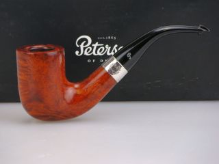 Peterson Pfeife Sherlock Holmes Rathbone ohne Filter Braun #706