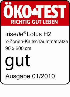 2010, Öko Test GUT Ausgabe 01/2010, 90 x 200 cm Küche