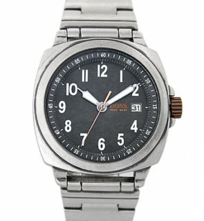 Hugo Boss HBO 1512128 Herren Armbanduhr Luxus Uhr Stahl