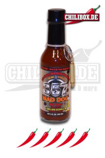 Mad Dog 357 Silver Edition mit 750.000 Scoville Extrem Scharfe Sauce