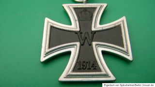 Militärischer Orden  Auszeichnung Eisernes Kreuz  EK II 1914 1813 WK