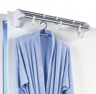 WENKO Handtuchhalter Tür Garderobe Garderobenhaken Handtuchstange