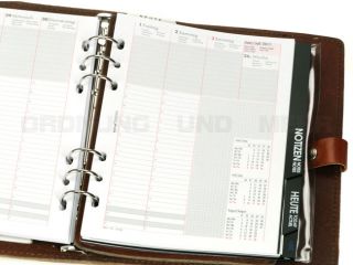 Cowboysbag Terminplaner Leder A5 Format Organizer Timer Agenda 4