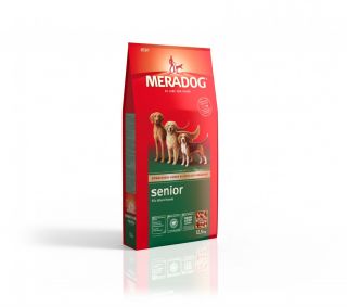87€/1kg) 12,5 kg Futter für ältere Hunde MERA DOG Senior