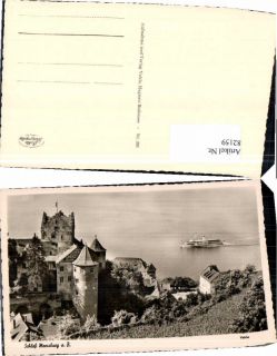 82159;Schloss Meersburg am Bodensee Boot am See Schiff