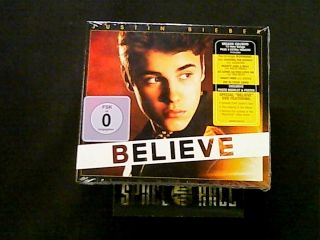 Justin Bieber   Believe   CD + DVD / Deluxe Edition / New