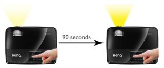BenQ MW519 DLP Projektor (3D, Kontrast 130001, WXGA 1280x800 pixel