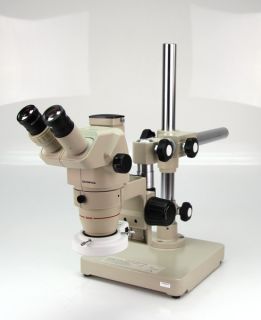 Olympus SZ40 Stereomikroskop Mikroskop Microscope mit LED Ringlicht