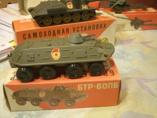 ARMOURED CARRIER #344 6TP 60N6, 143 SCALE MINT/OB, MADE RUSSIA