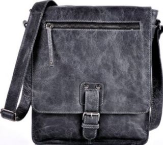 CROSBY & FRIENDS, Unisex Messenger Bag Crossover Leder Tasche