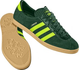 Adidas Originals Sneaker London G44159 dgreen/slime