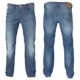 Herren Diesel Jeans Larkee Wash Y50 Regular Straight blau