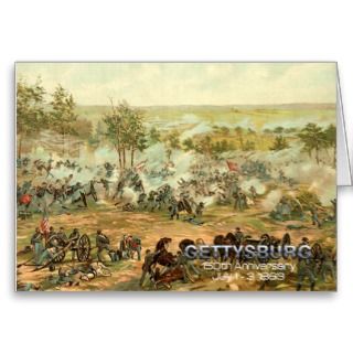 War Greeting Cards, Note Cards and Civil War Greeting Card Templates