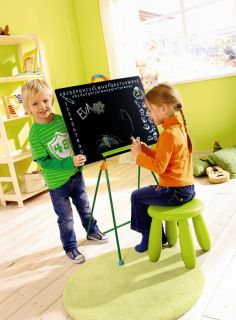 Kinder Standtafel 59 x 44 cm Schultafel Kreidetafel NEU