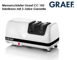 GRAEF MESSERSCHÄRFER CC 105 OPTIMAL IN HAUSHALT + HOBBY