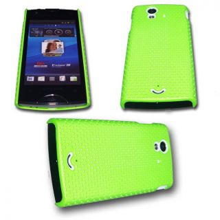 Crystal Grid Case Tasche Sony Ericsson Xperia Ray / Handy Schutzhülle