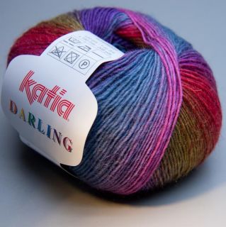 Katia Darling 208 mixed colours 50g Wolle