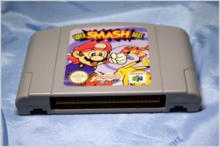 Nintendo 64 N64 Super Mario Smash Bros Spiel