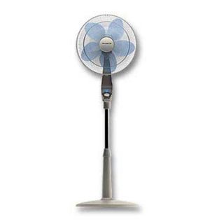 Rowenta VU 5540 Turbosilence Standventilator Weiß metallic