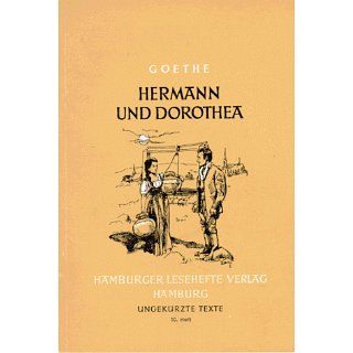 Hamburger Lesehefte, Nr.10, Hermann und Dorothea Johann W