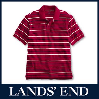 LANDS END Herren Piqué Poloshirt Shirt Polo *Sale*