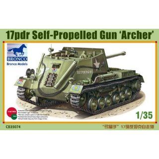 35 17pdr Self Propelled Gun Archer Spielzeug