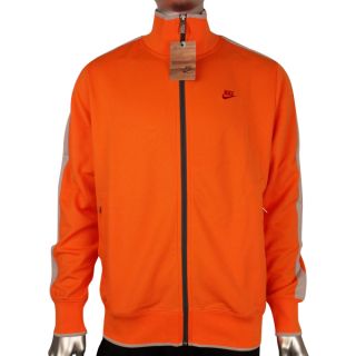 Nike Sport Jacke Herren Top Sportanzug Retro Vintage Orange S M L XL