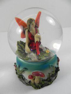 SCHNEEKUGEL Fee Elfe,Fairy,Snowglobe,NEU,9 cm