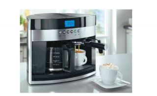 Espressoautomat Cappuccino Cafe Kaffeemaschine Automat incl. Stereo
