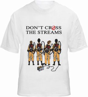 Ghost Busters T shirt Retro Cartoon Parody Dont Cross Streams