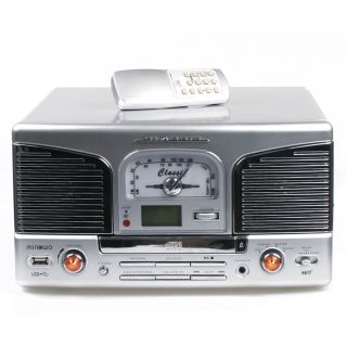 Nostalgie Plattenspieler Radio CD USB  Encoding
