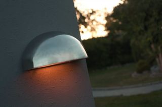 Edelstahl Design Außenleuchte Außenlampe Gartenlampe Wandlampe