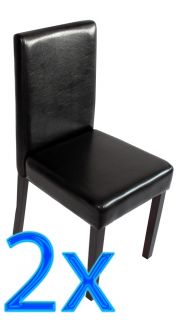 2x Esszimmerstuhl Stuhl M01 creme, rot, schwarz