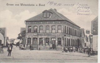 Weisenheim a. Sand Gasthaus Pfälzerhof ngl 88.562