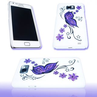 Handy Tasche Hard Case Cover JG Design f. Samsung I9100 Galaxy S2