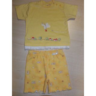 Liegelind Sommer Set gelb für Mädchen Gr. 74