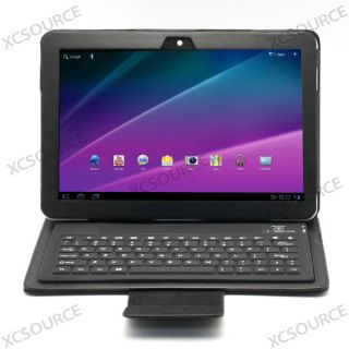 Bluetooth Tastatur Smart Leder Case for Samsung Galaxy Tab 10.1 7500