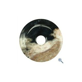 Sardonyx 30 mm runder Donut Kettenanhnger Anhnger Amulett echter