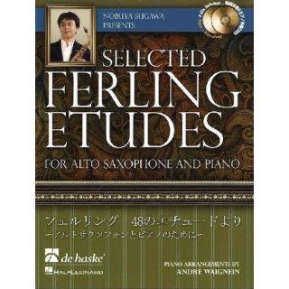 Selected Ferling Etudes for Alto Saxophone, m. 2 Audio CDs 