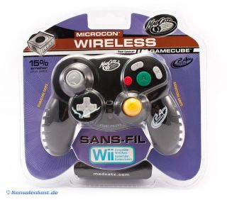 GameCube / Wii   Madcatz Wireless Controller (2.4 Ghz Funk) NEU & OVP