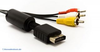 Playstation 2   AV Scart Kabel (Audio/Video) [verschiedene Hersteller