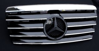 Mercedes Grill Kühlergrill W124 Schwarz CL LOOK 93