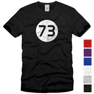 73 The Big Bang Vintage Theory T Shirt Sheldon Lieblings Zahl Cooper