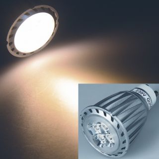 LED 7W Strahler dimmbar GU10 mit 4 Epistar LEDs 380lm warmweiß 230V