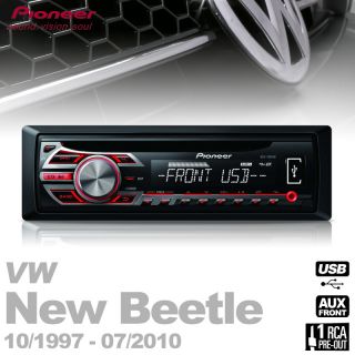 Pioneer  CD USB AUX Radio Einbauset+Radioblende+Kabeladapter für