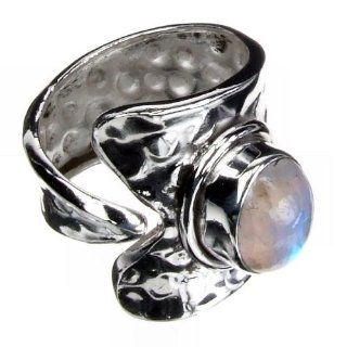 Mondstein Silber Ring Größe 53 (16.9) Schmuck