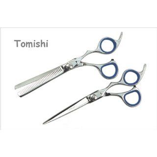 Tomishi Friseurschere / Haarschere 6 + Modellierschere 6 Japanstahl