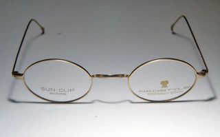 Neostyle Damenbrille gold rund elegant filigran #99